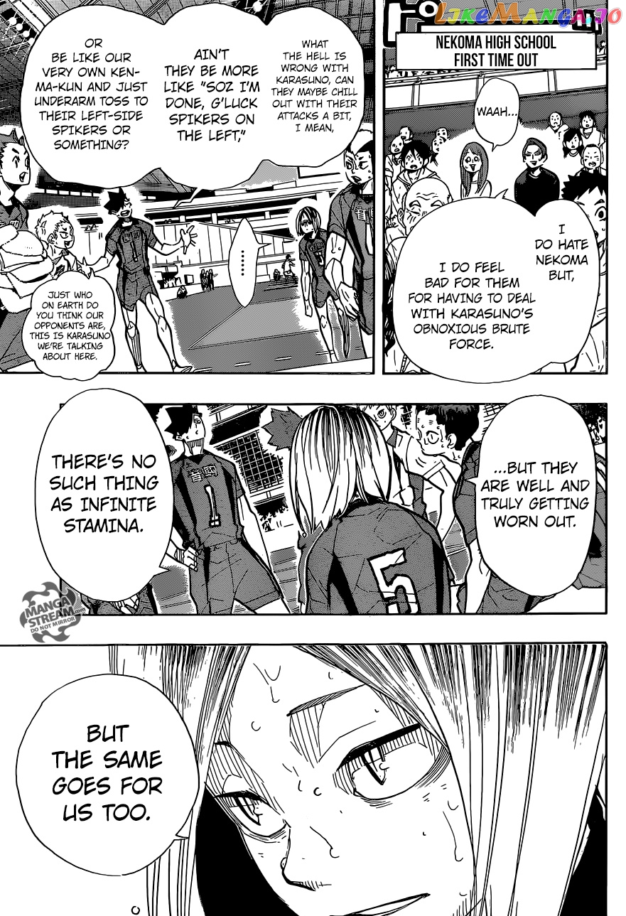 Haikyuu!!, Chapter 308 image 12